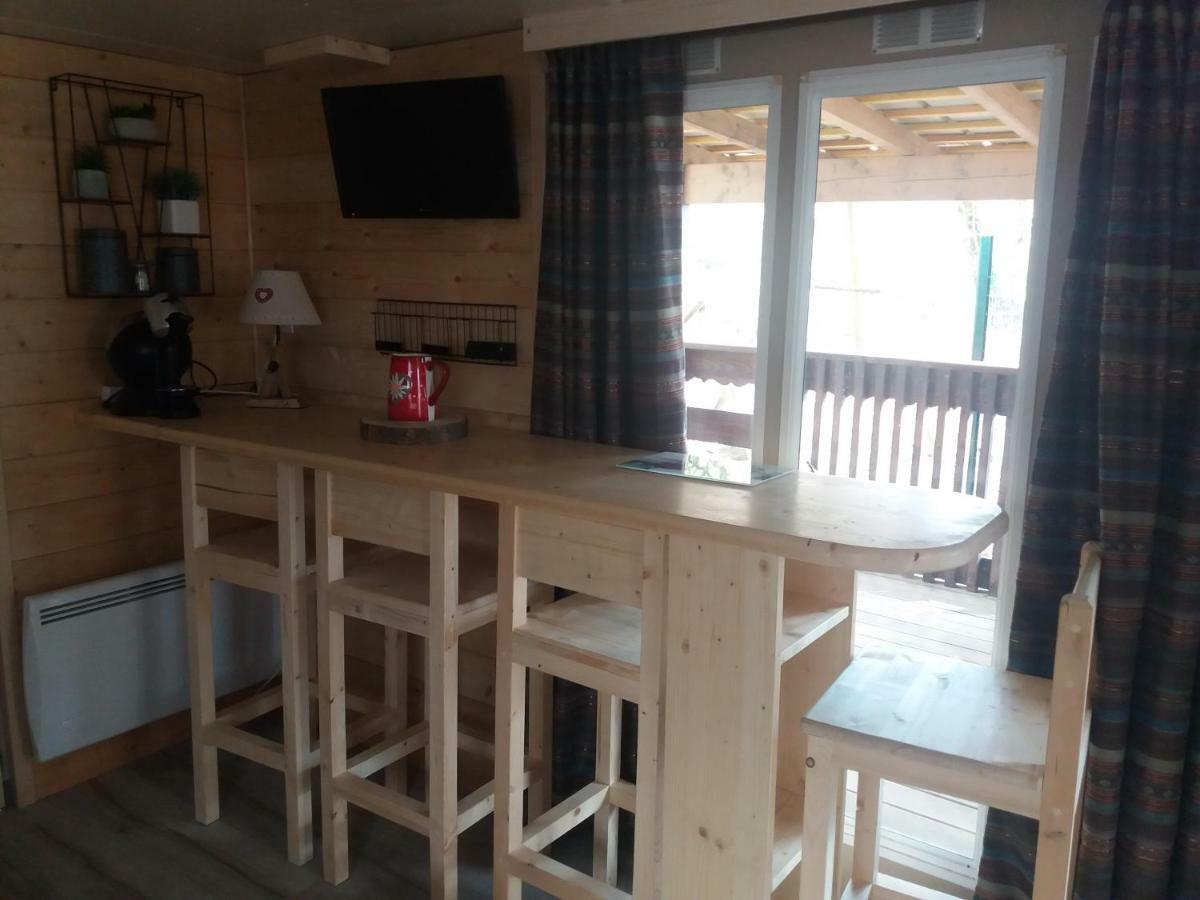 Gite Mobile Home Reamenage A Ugine Entre Albertville Et Annecy 외부 사진